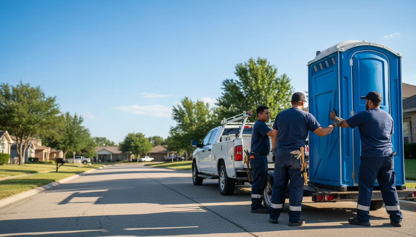Portable Toilet Rental in Barnesville, OH near me
